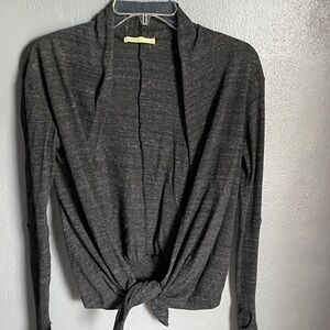 Alternative Charcoal Heather Knit Cardigan